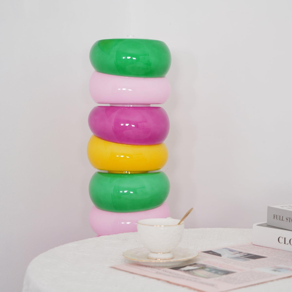 Piles of Candy Glass Floor Lamp — product view 7