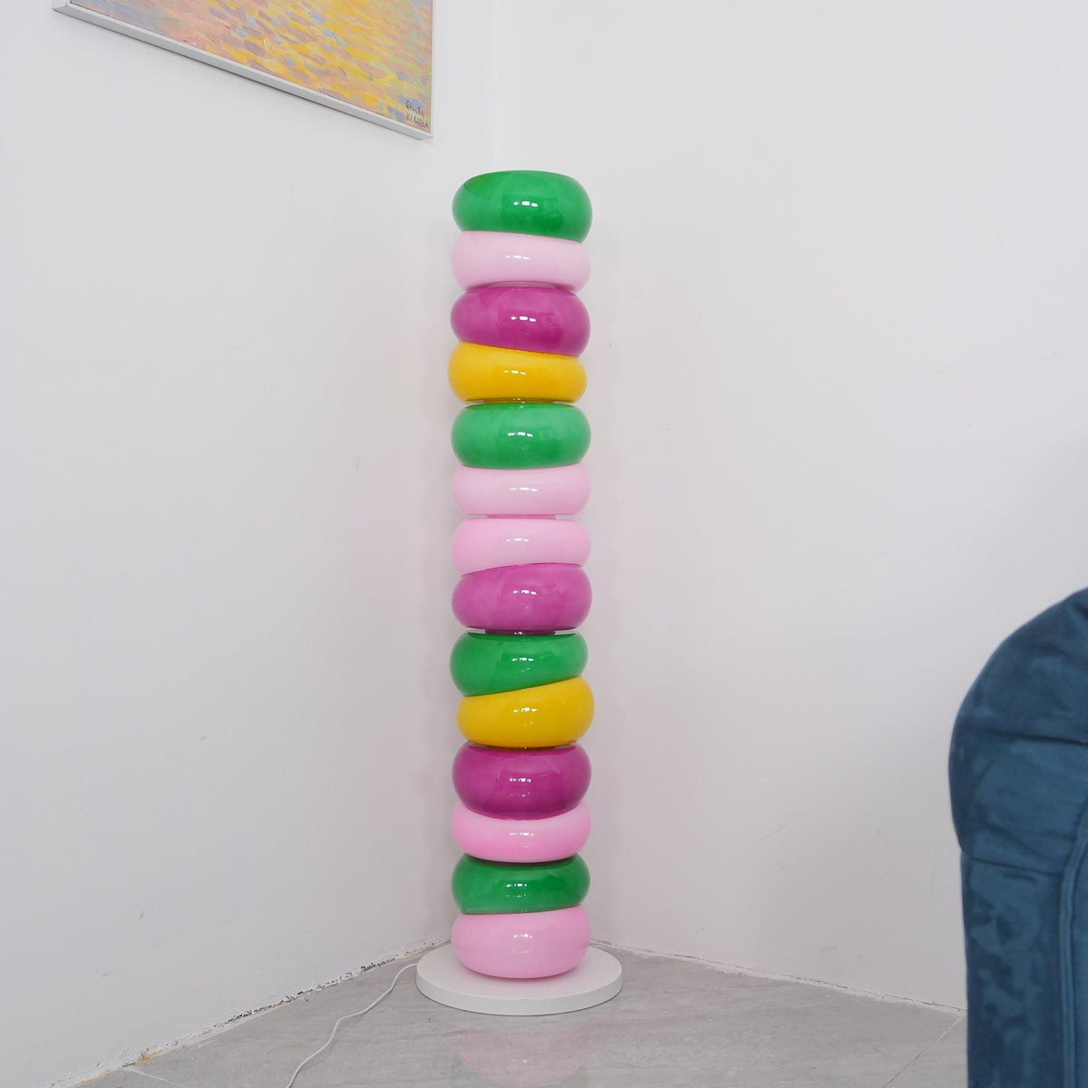 Piles of Candy Glass Floor Lamp — product view 9