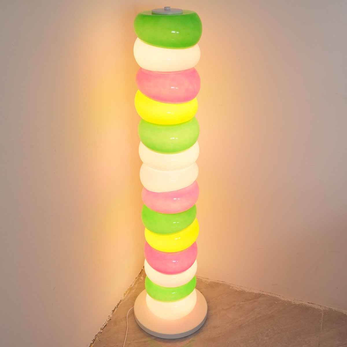 Piles of Candy Glass Floor Lamp — product view 11
