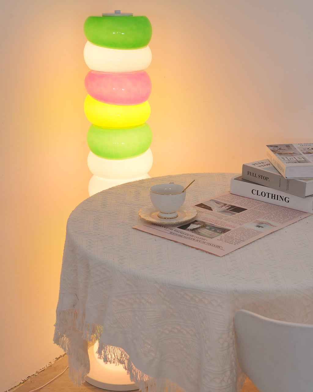 Piles of Candy Glass Floor Lamp — product view 12