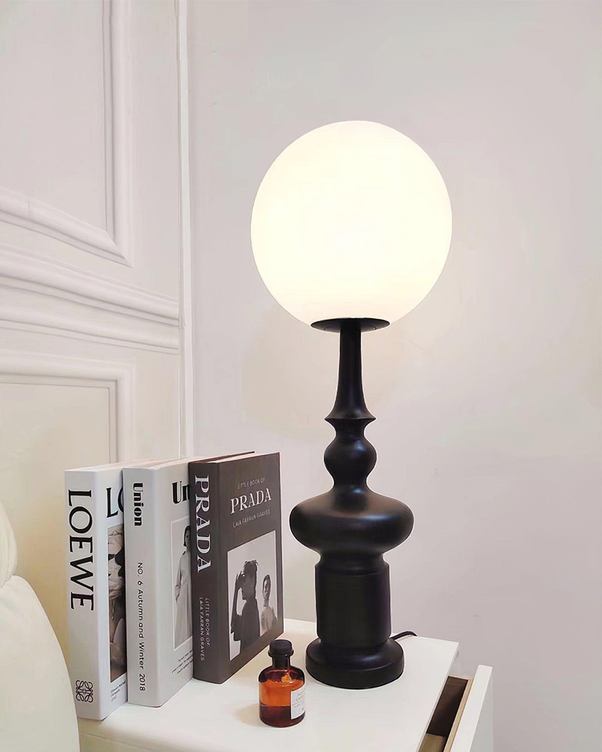 Chess Glass Table Lamp — product view 4