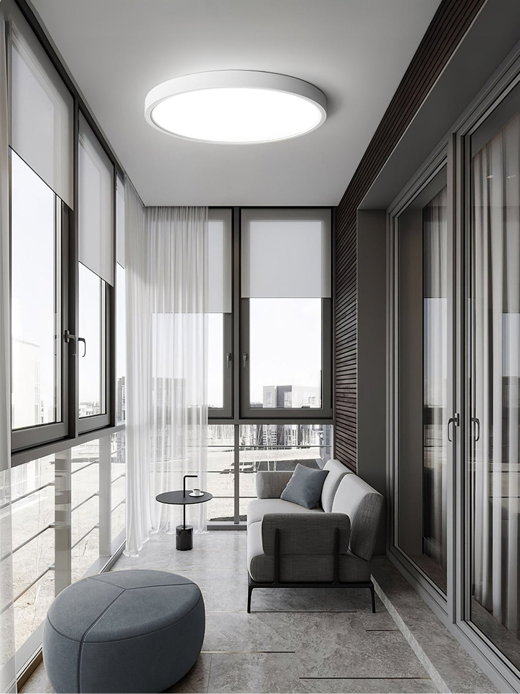 Acrylic Thinnest Round Ceiling Light — product view 4