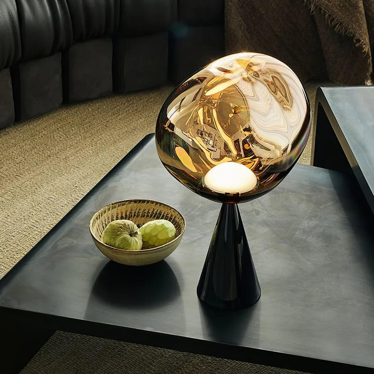 Lava Cone Fat Metal Table Lamp — product view 4
