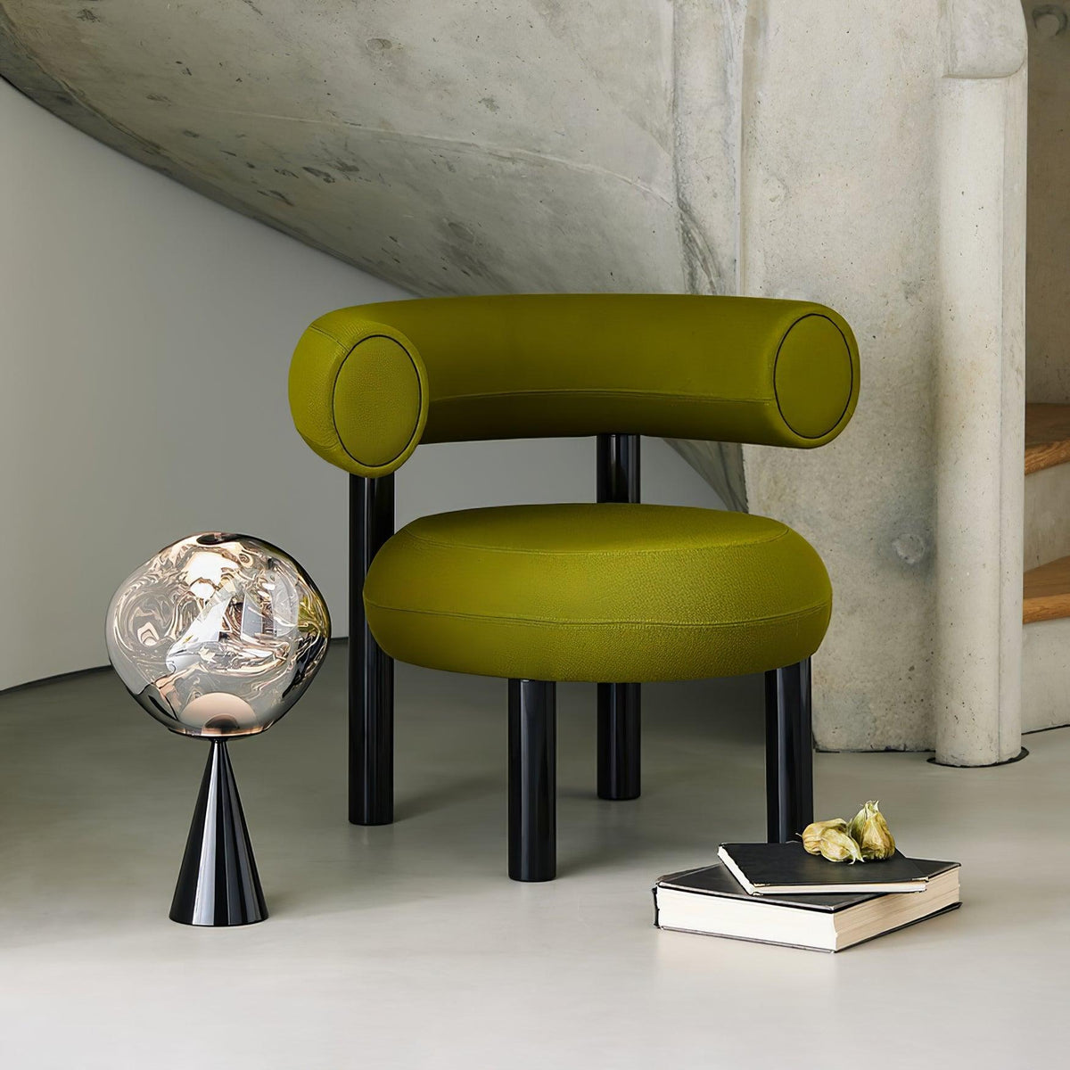 Lava Cone Fat Metal Table Lamp — product view 6