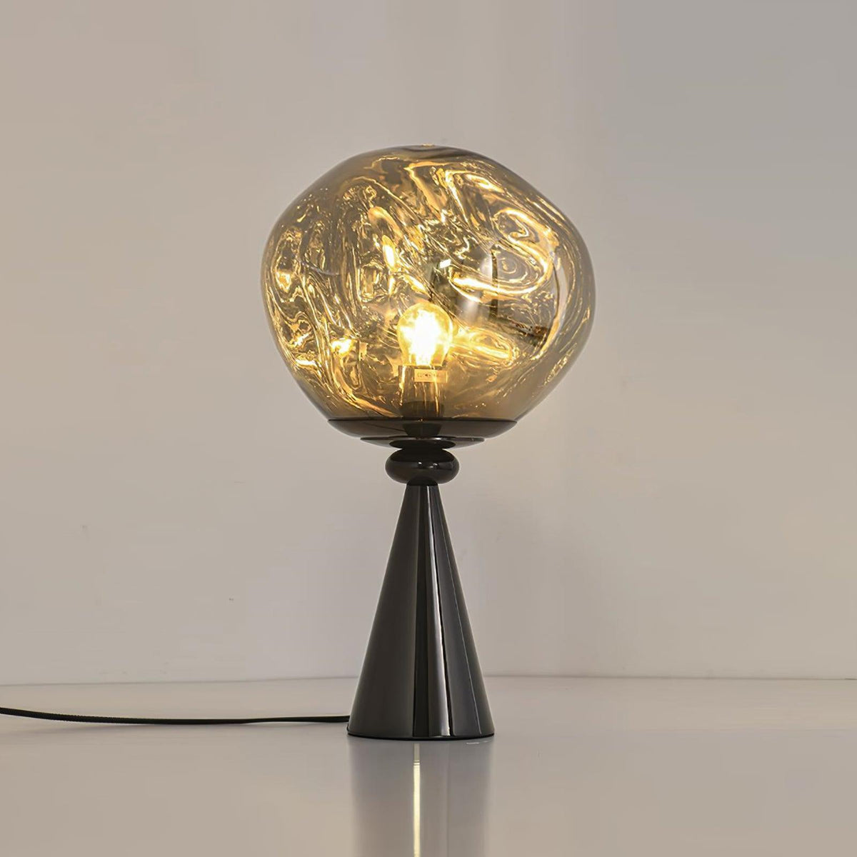Lava Cone Fat Metal Table Lamp — product view 9