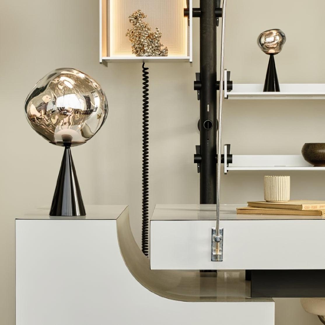 Lava Cone Fat Metal Table Lamp — product view 13