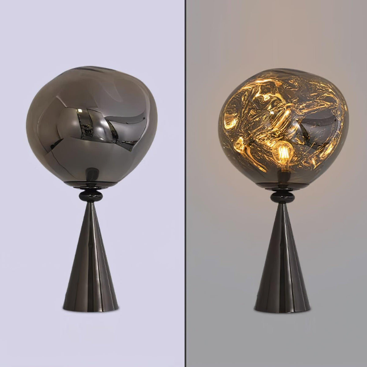 Lava Cone Fat Metal Table Lamp — product view 27
