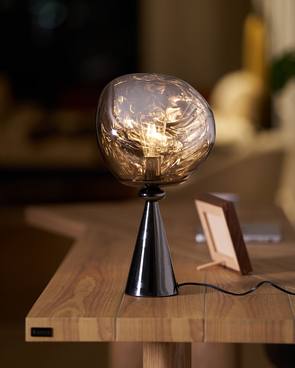 Lava Cone Fat Metal Table Lamp — product view 36