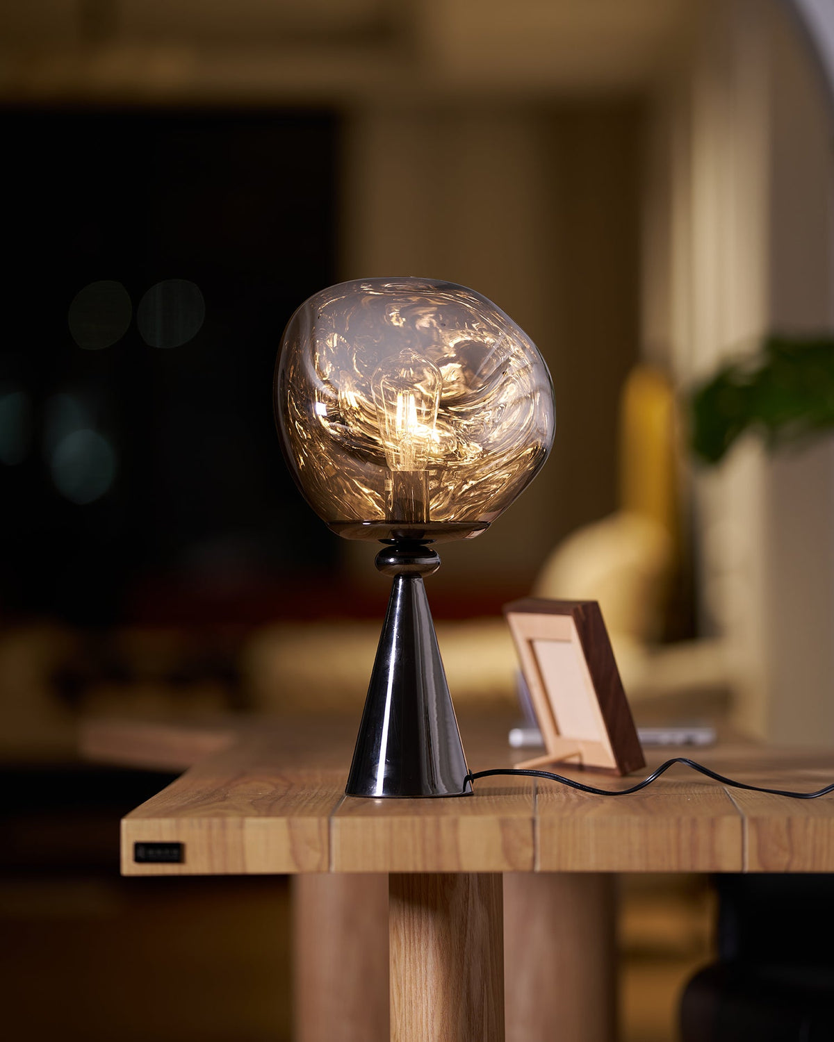Lava Cone Fat Metal Table Lamp — product view 37