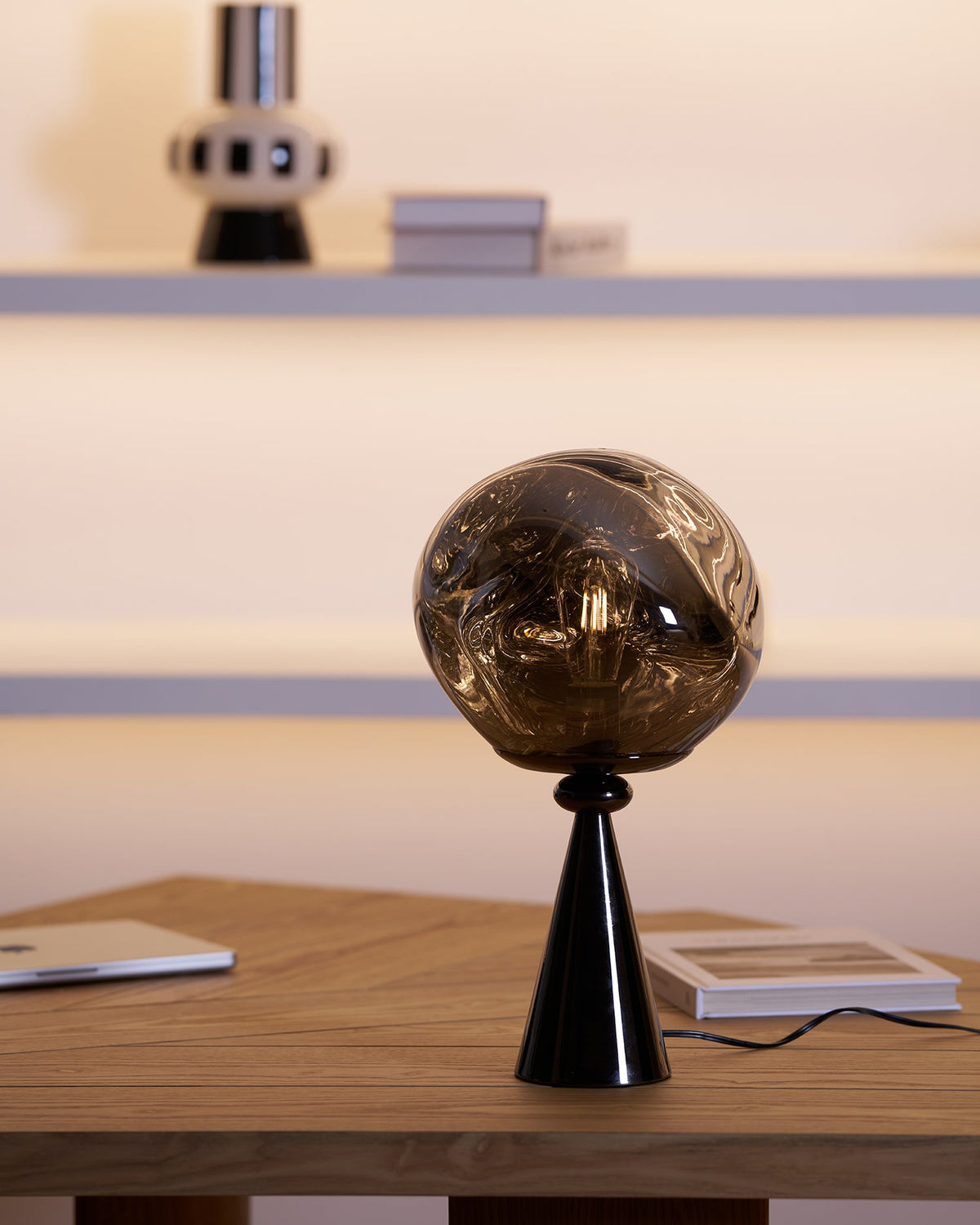 Lava Cone Fat Metal Table Lamp — product view 41