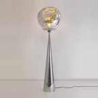 Lava Cone Fat Metal Floor Lamp — product view 2