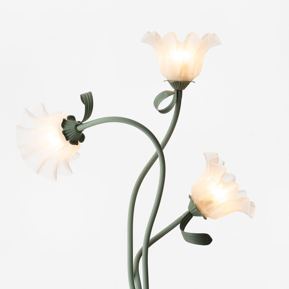 Calla Flowers Metal Floor Lamp — product view 4