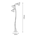 Calla Flowers Metal Floor Lamp — product view 6