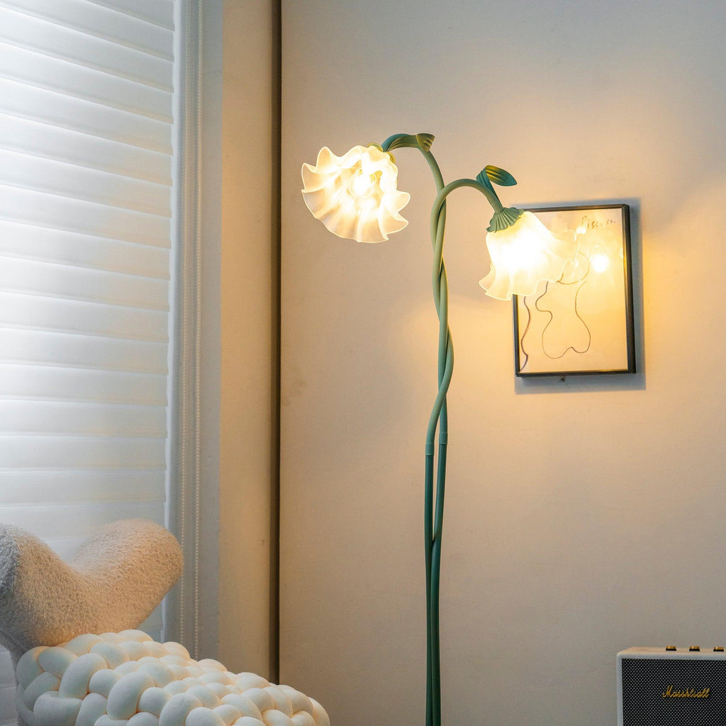 Calla Flowers Metal Floor Lamp — product view 12
