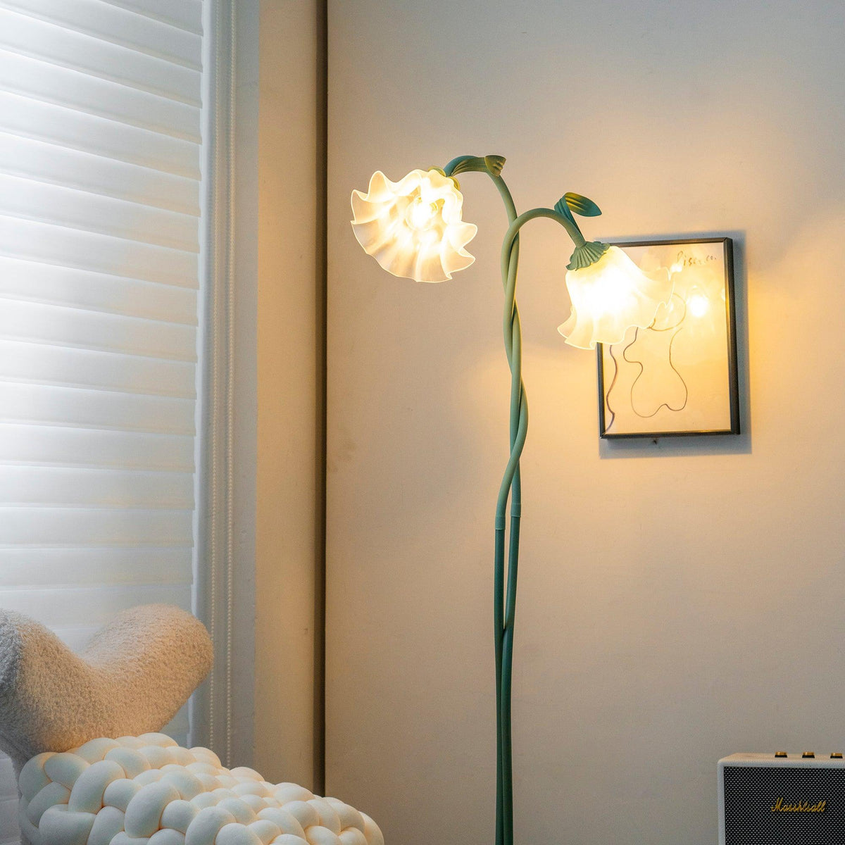 Calla Flowers Metal Floor Lamp — product view 12