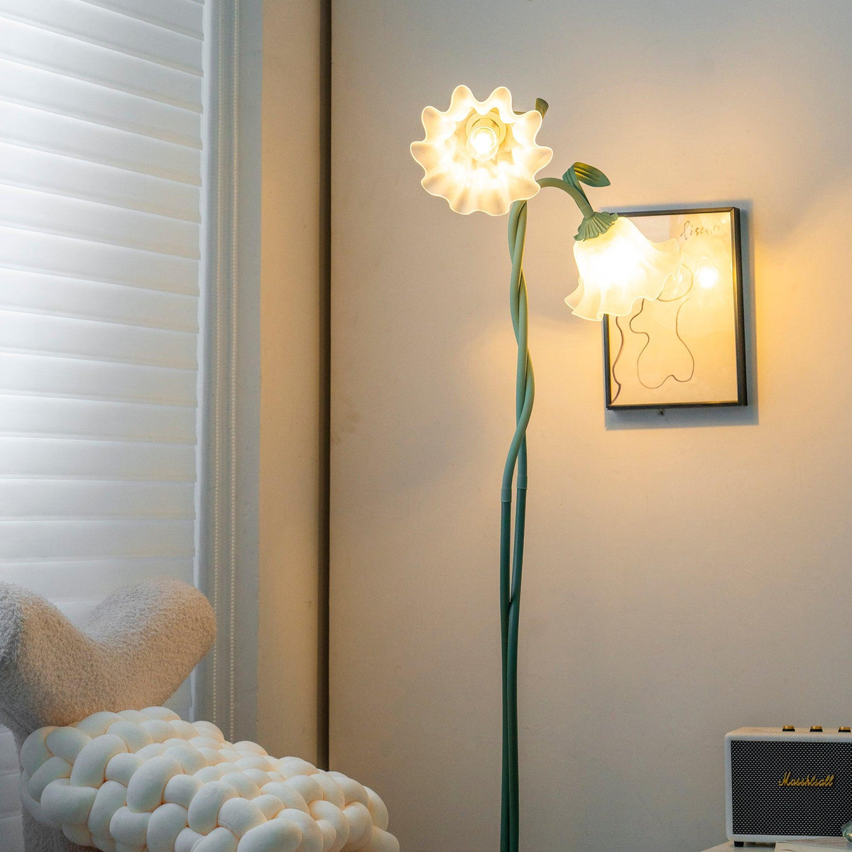 Calla Flowers Metal Floor Lamp — product view 13