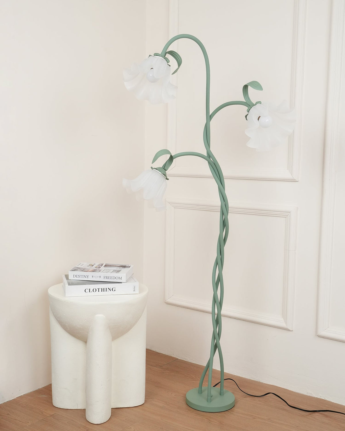 Calla Flowers Metal Floor Lamp — product view 40