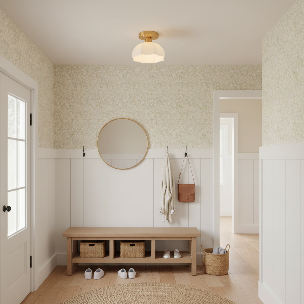 Verena Brass Ceiling Light — product view 10