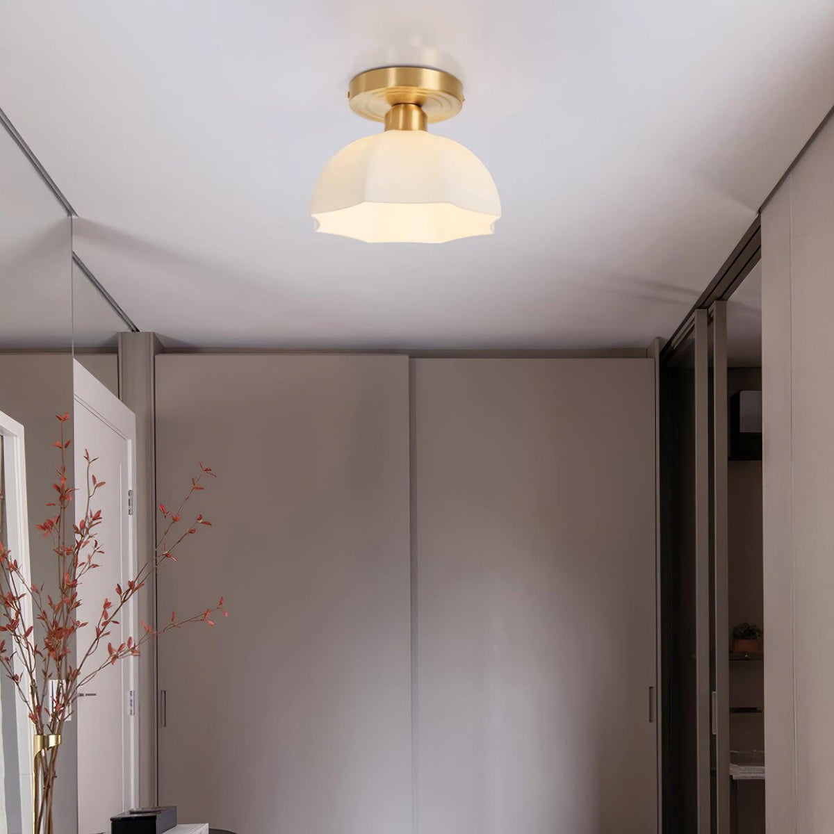 Verena Brass Ceiling Light — product view 11
