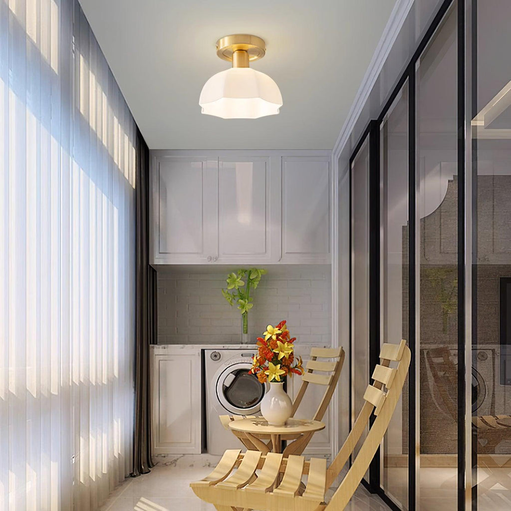 Verena Brass Ceiling Light — product view 13