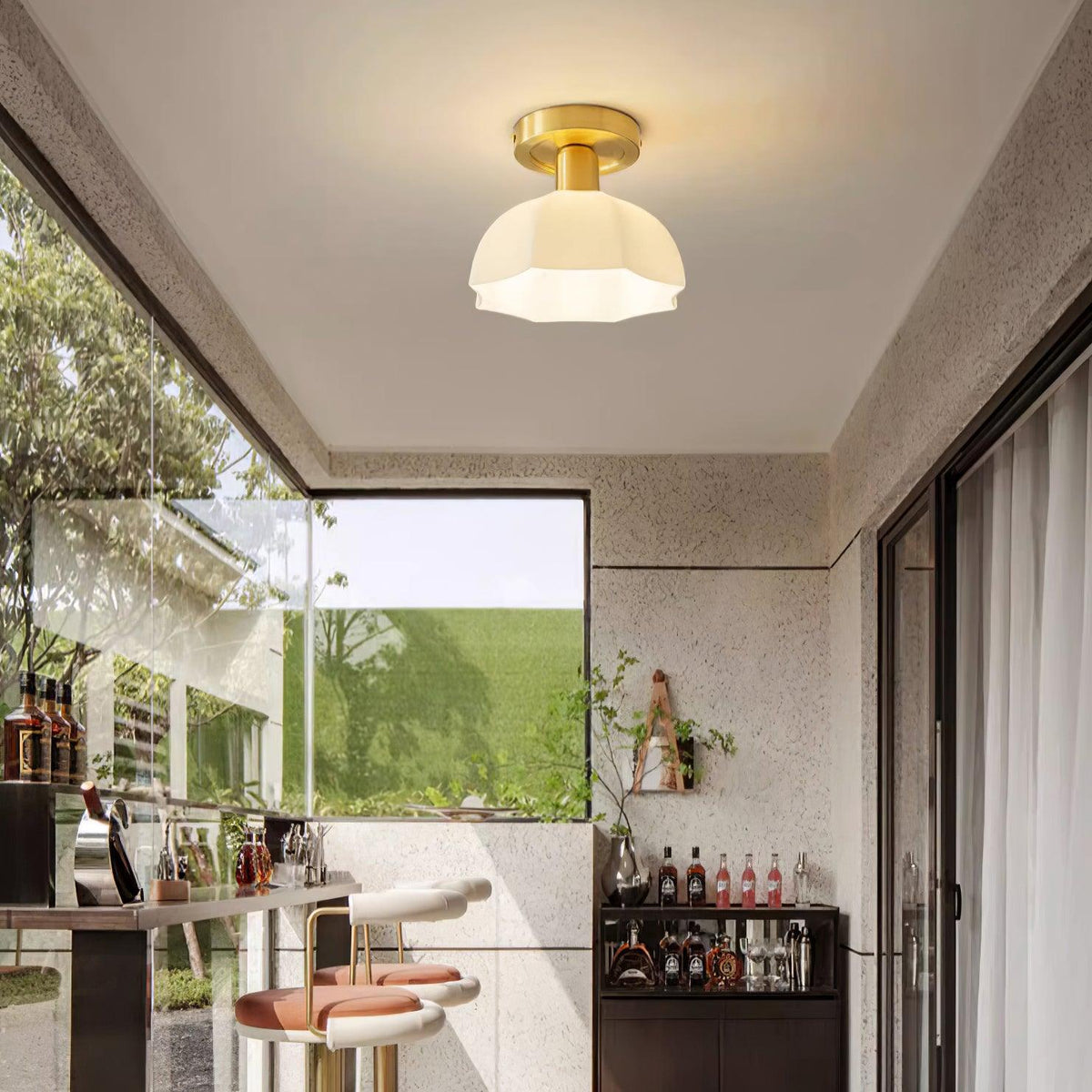 Verena Brass Ceiling Light — product view 17