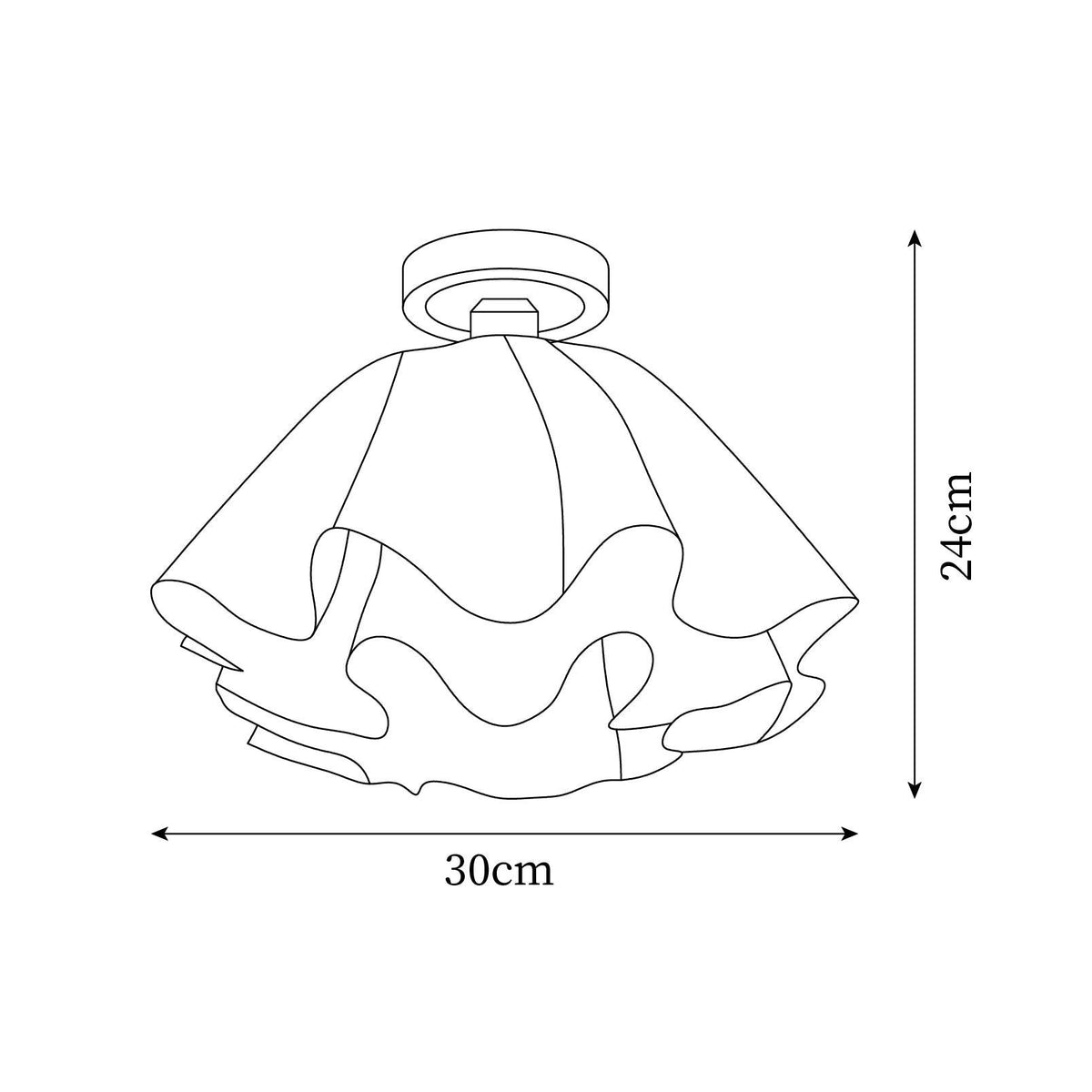 Gailon Brass Ceiling Light — product view 5