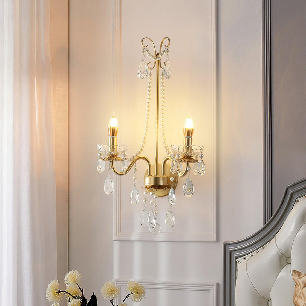 Maria Crystal Wall Lamp — product view 2