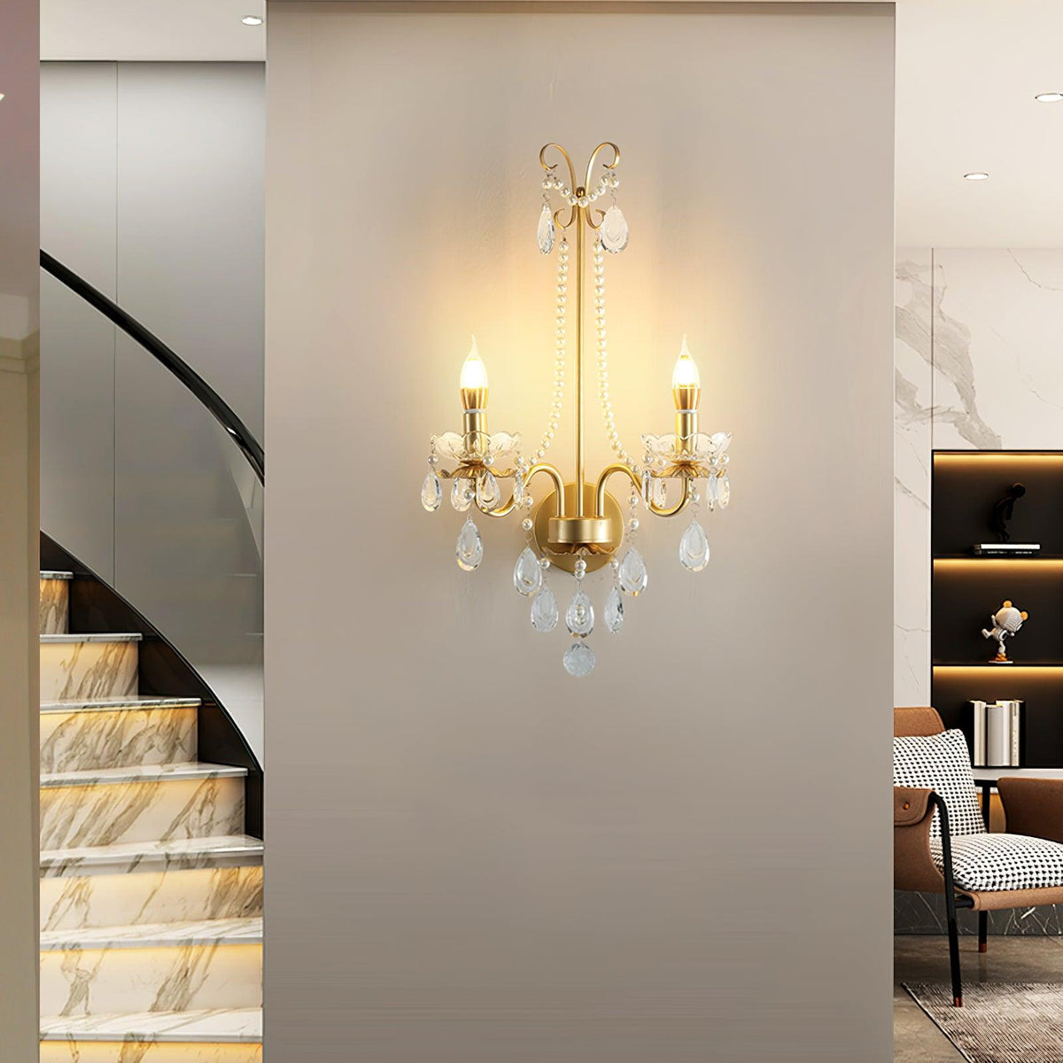 Maria Crystal Wall Lamp — product view 3
