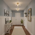 Flower Glass Ceiling Light — product view 6