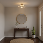 Flower Glass Ceiling Light — product view 9