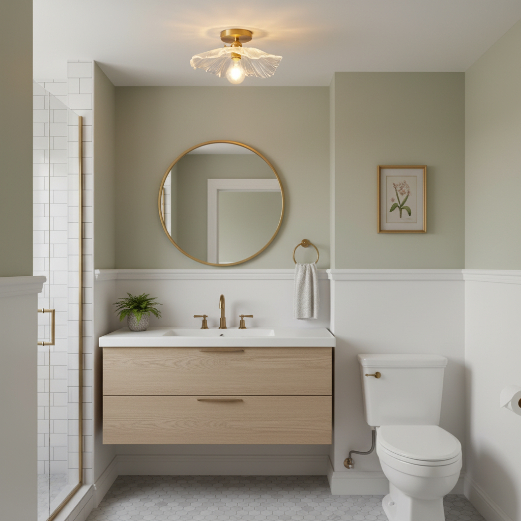 Flower Glass Ceiling Light — product view 10