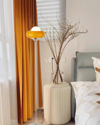 Caramel Dome Chrome Glass Floor Lamp — product view 28
