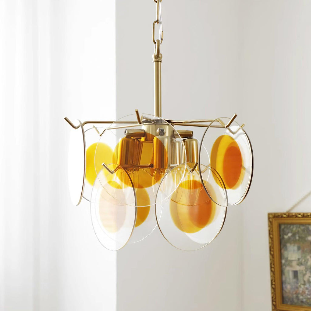 Gino Glass Chandelier — product view 14