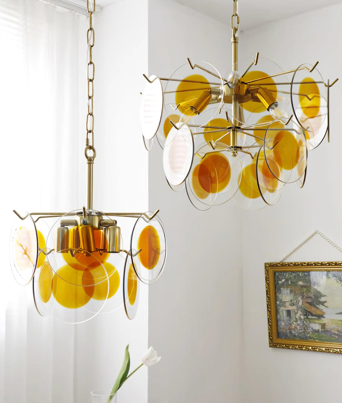 Gino Glass Chandelier — product view 16