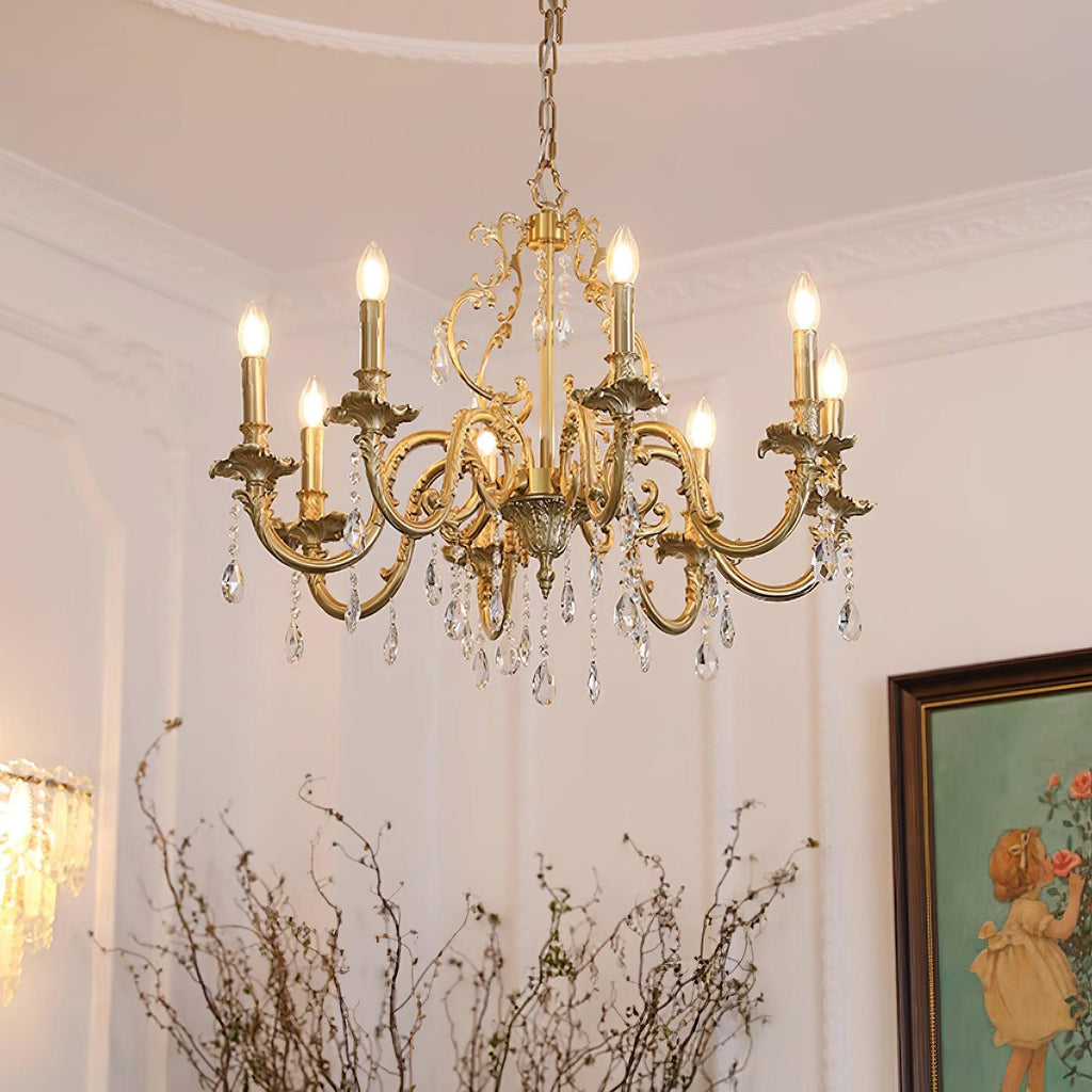 Teresa Crystal Chandelier — product view 4