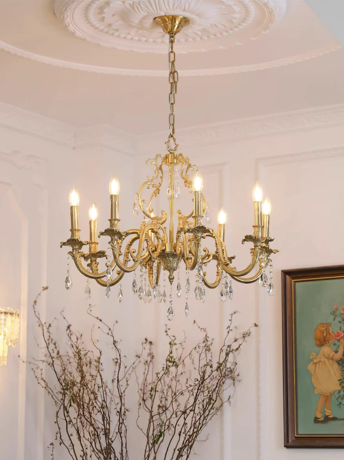 Teresa Crystal Chandelier — product view 10