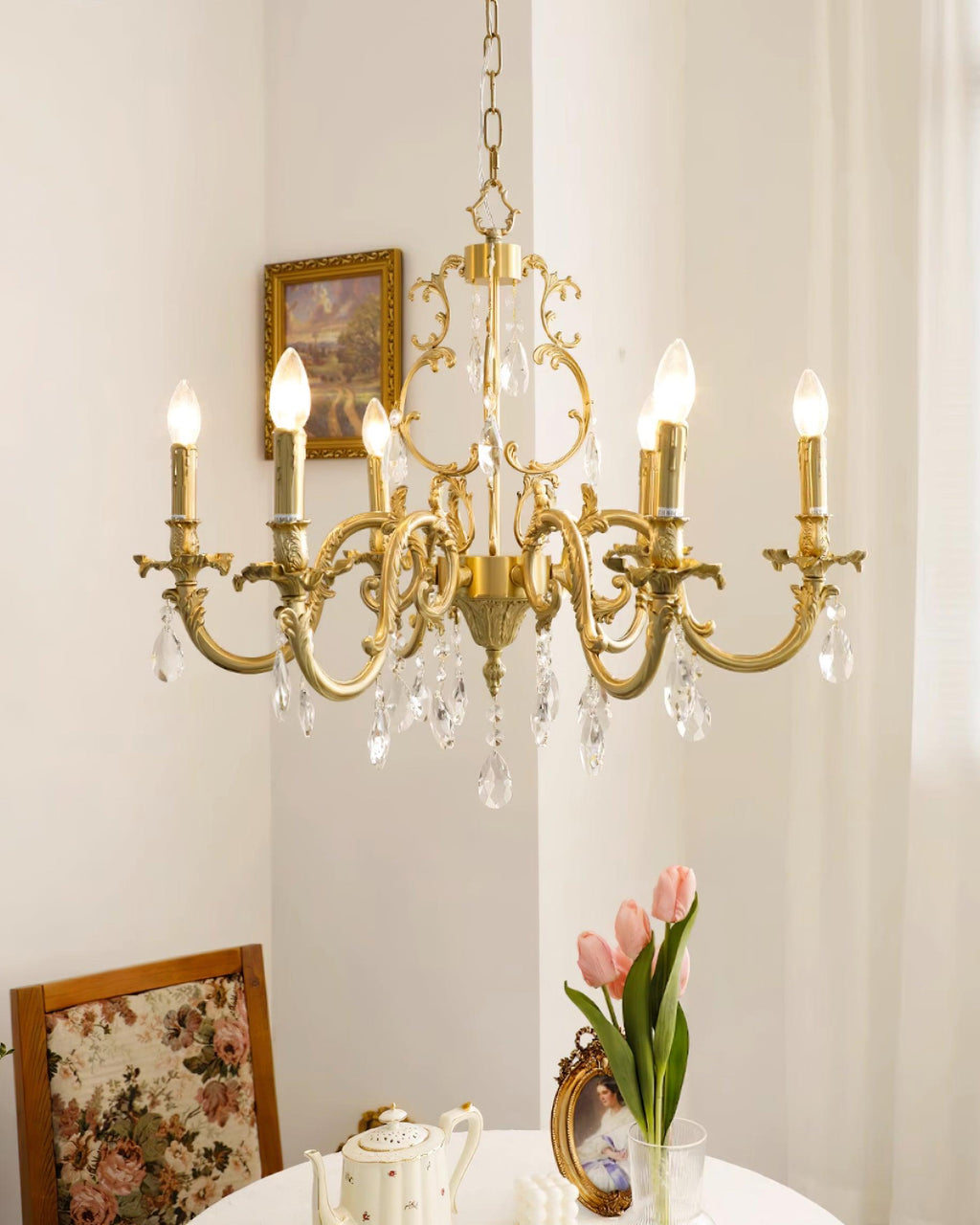 Teresa Crystal Chandelier — product view 28