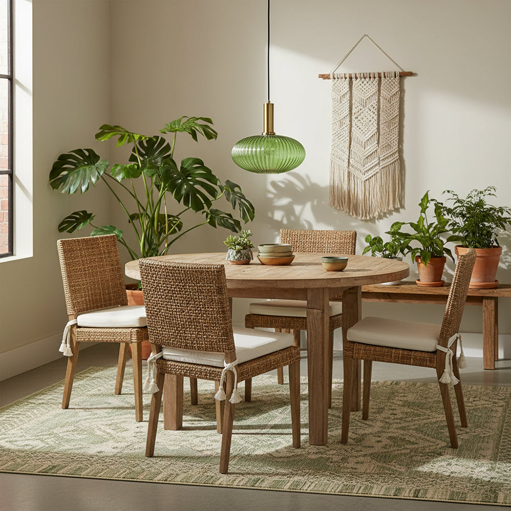 Nina Ribbed Glass Pendant Lamp — product view 11