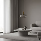 Nina Ribbed Glass Pendant Lamp — product view 16