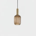 Nina Ribbed Glass Pendant Lamp — product view 28
