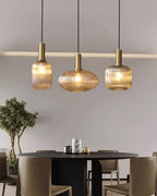 Nina Ribbed Glass Pendant Lamp — product view 32
