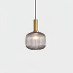 Nina Ribbed Glass Pendant Lamp — product view 36