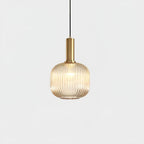 Nina Ribbed Glass Pendant Lamp — product view 37