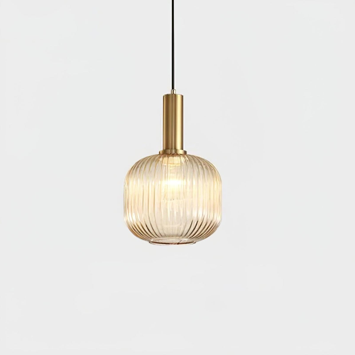 Nina Ribbed Glass Pendant Lamp — product view 37