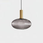 Nina Ribbed Glass Pendant Lamp — product view 38
