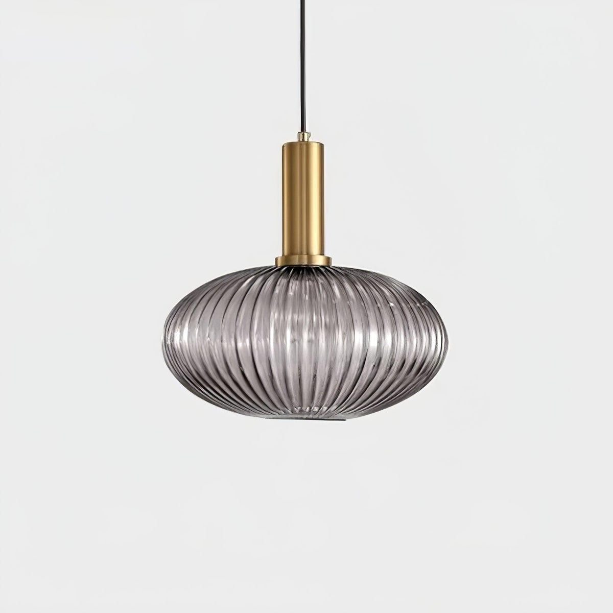 Nina Ribbed Glass Pendant Lamp — product view 38