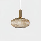 Nina Ribbed Glass Pendant Lamp — product view 39