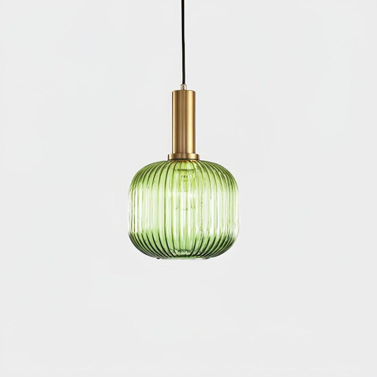 Nina Ribbed Glass Pendant Lamp — product view 40