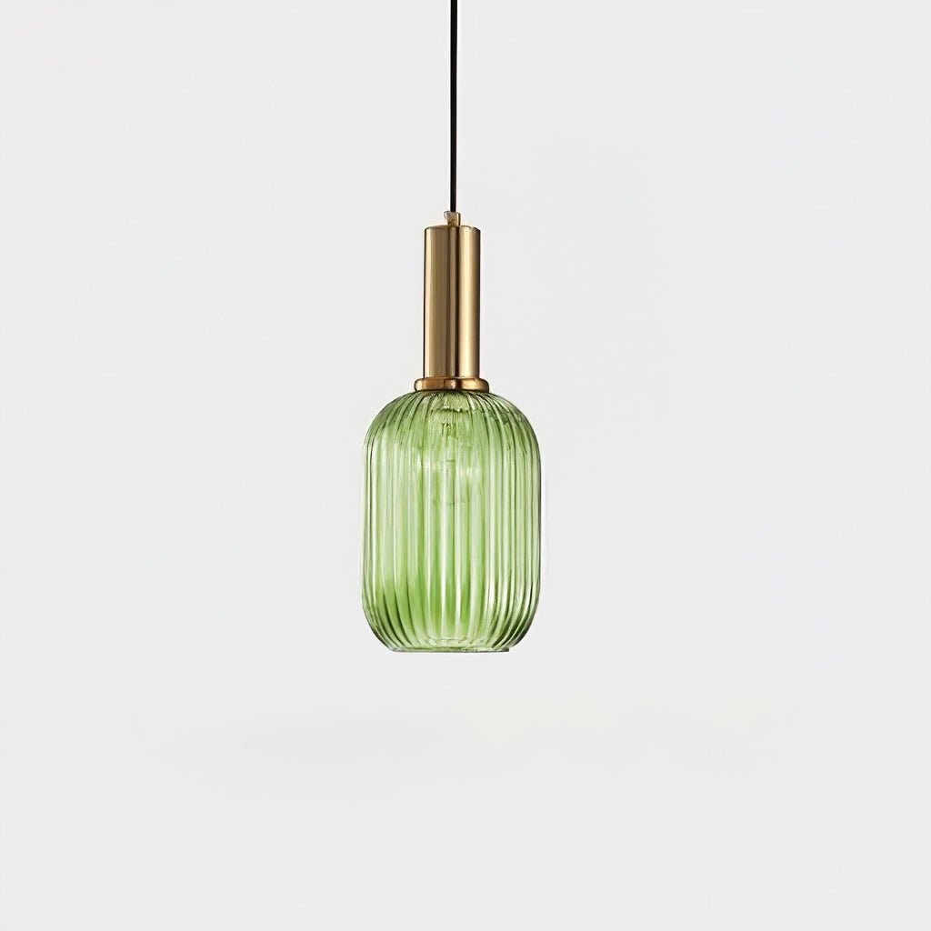 Nina Ribbed Glass Pendant Lamp — product view 42