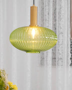 Nina Ribbed Glass Pendant Lamp — product view 55